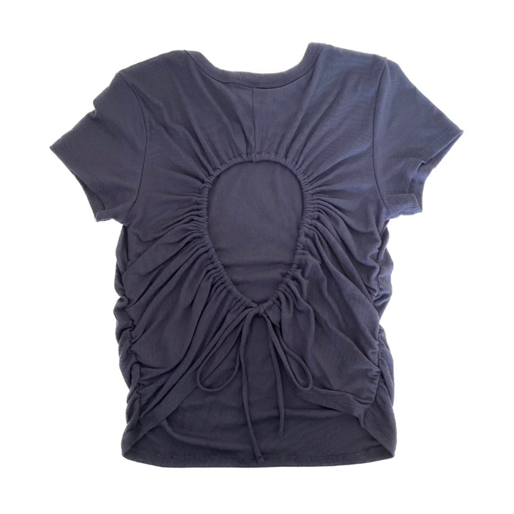 Open back shirt - Picture 3 of 5